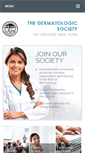 Mobile Screenshot of dermsociety.org
